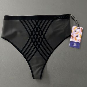 HoneyLove Silhouette Thong, xs, NWT, color Vamp
